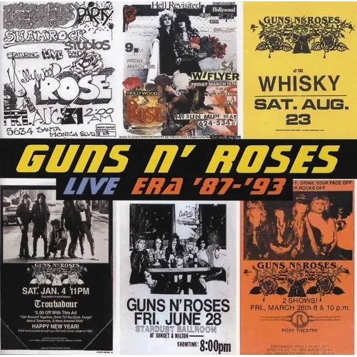 Cd Guns N' Roses - Live Era 87/93 - Lacrado - Duplo Foto 1
