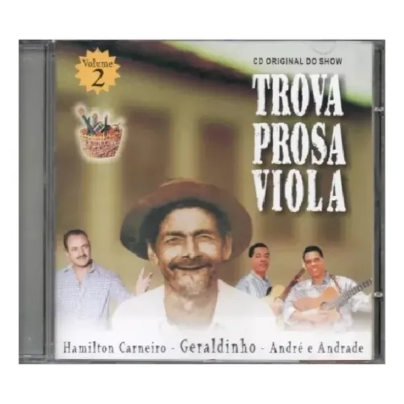 Cd Hamilton Carneiro - Geraldinho - André E Andrade - Vol 2 Versão Do Álbum Estandar Foto 1