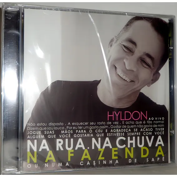Cd Hyldon - Ao Vivo Na Rua Na Chuva Na Fazenda Foto 1