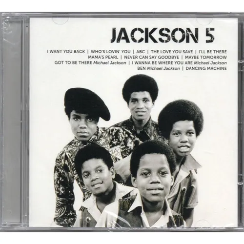 Cd Icon Jackson 5 Michael Jackson Pop Cantores Coletâneas Foto 1