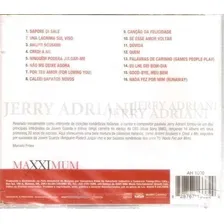Cd Jerry Adriani Maxximum,grandes Sucessos,novo, Lacrado Foto mini 2