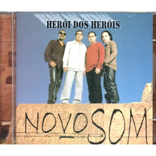 Cd Lacrado Novo Som Herói Dos Heróis 2000 Original Raridade Foto 1