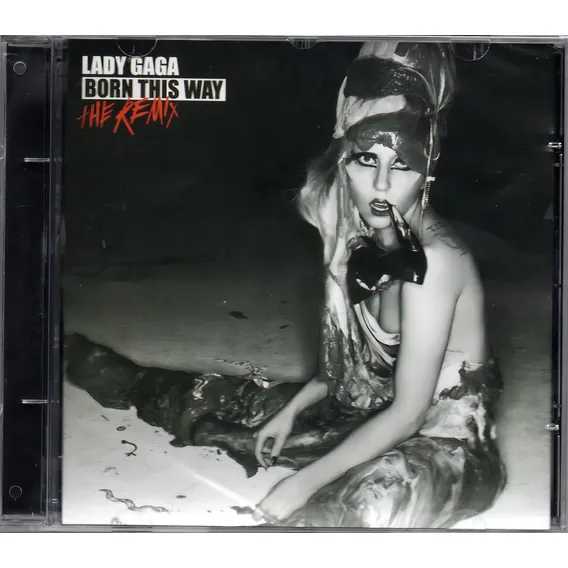 Cd Lady Gaga - Born This Way The Remix NOVO Foto 1