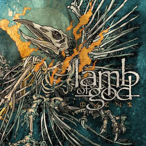 Cd Lamb Of God Omens Lacrado Importado Foto 1