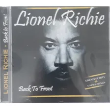 Cd Lionel Richie - Back To Front - Greatest Hits Foto mini 3