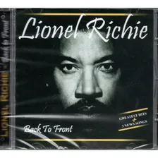 Cd Lionel Richie - Back To Front - Greatest Hits Foto mini 1