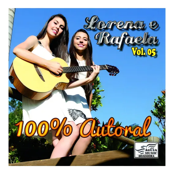 Cd Lorena & Rafaela - 100% Autoral Vol. 5 Foto 1
