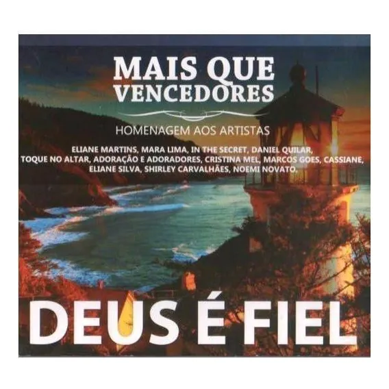 Cd Mais Que Vencedores | Digipack | Homenagem Artistas Foto 1