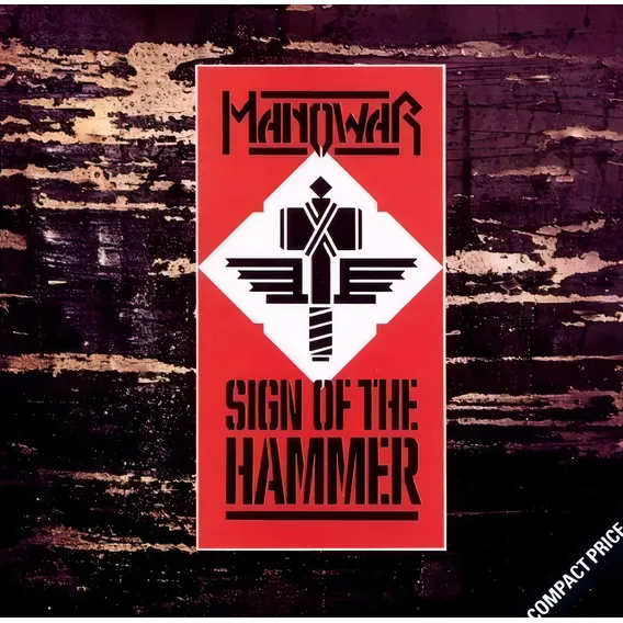 Cd Manowar Sign Of The Hammer Lacrado Europeu Foto 1
