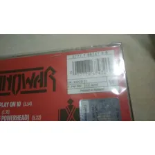 Cd Manowar Sign Of The Hammer Lacrado Europeu Foto mini  3