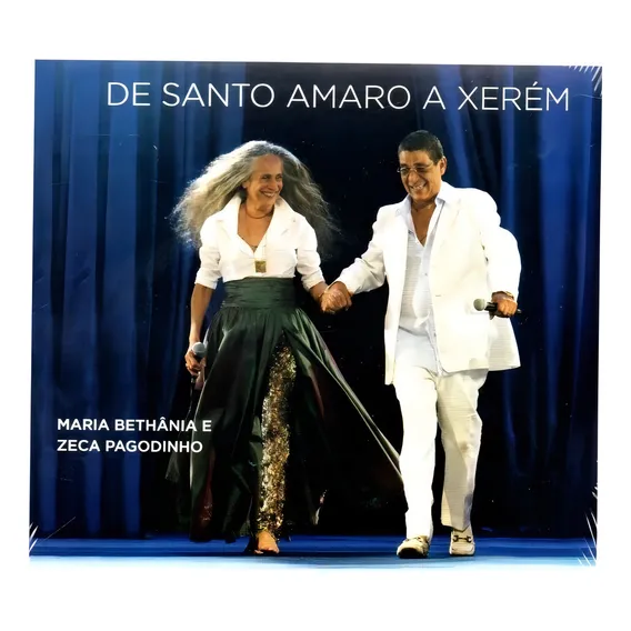 Cd Maria Bethânia Zeca Pagodinho De Santo Amaro A Xerém Novo Foto 1
