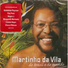 Cd Martinho Da Vila Do Brasil E Do Mundo Lacrado Versão Do Álbum Estandar Foto mini 1