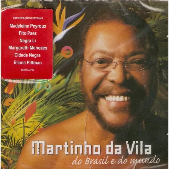 Cd Martinho Da Vila Do Brasil E Do Mundo Lacrado Versão Do Álbum Estandar Foto 1
