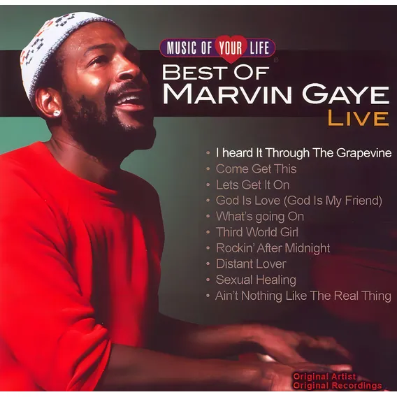 Cd Marvin Gaye ¿ Best Of Marvin Gaye Live Foto 1