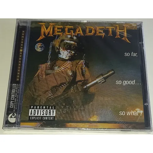Cd Megadeth - So Far, So Good..so What! (lacrado) Foto 1