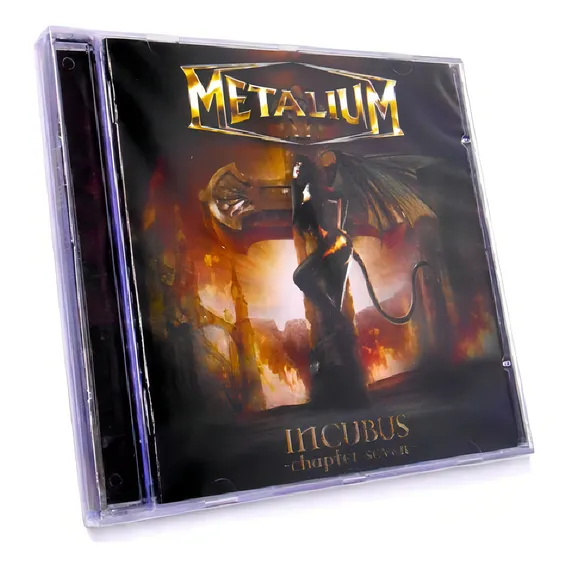 Cd Metalium Incubus Chapter Seven 2008 Heavy Dynamo Lacrado Foto 1