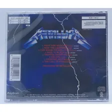 Cd Metallica Ride The Lightning Foto mini 3