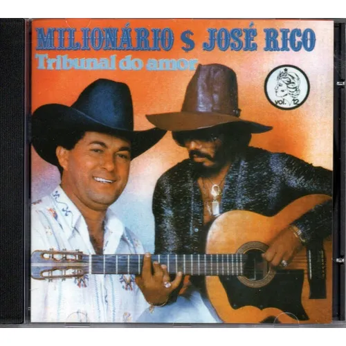 Cd Milionário E José Rico - Tribunal Do Amor - Vol. 12 Foto 1