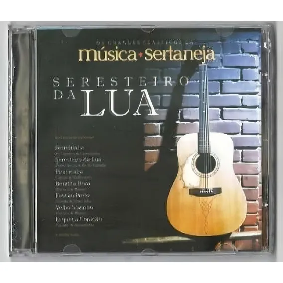 Cd - Música Sertaneja - Seresteiro Da Lua Foto 1