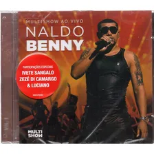 Cd Naldo Benny Multishow Ao Vivo Vol 1 Original Lacrado Foto  mini 1