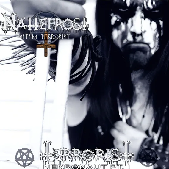 Cd Nattefrost Terrorist Nekronaut Pt. I Digipack Lacrado Foto 1