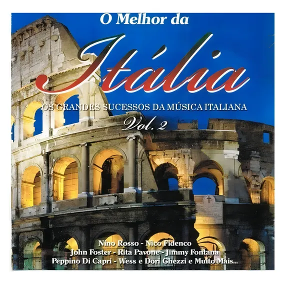 Cd O Melhor Da Itália Vol. 2 Foto 1