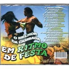 Cd O Melhor Da Lambada - Em Ritmo De Festa Foto mini 3