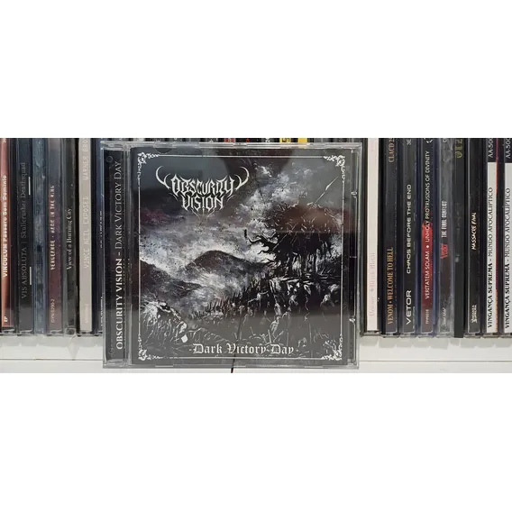 Cd Obscurity Vision Dark Victory Day Death Metal Novo Nacion Versão Do Álbum Estandar Foto 1