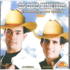 Cd- Os Dois Mineiros -em Modas De Violas -vol 4 Foto mini 1