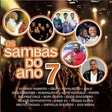 Cd Os Sambas Do Ano 7 - Grupo Revelação/exaltasamba E Outros Foto  mini 1