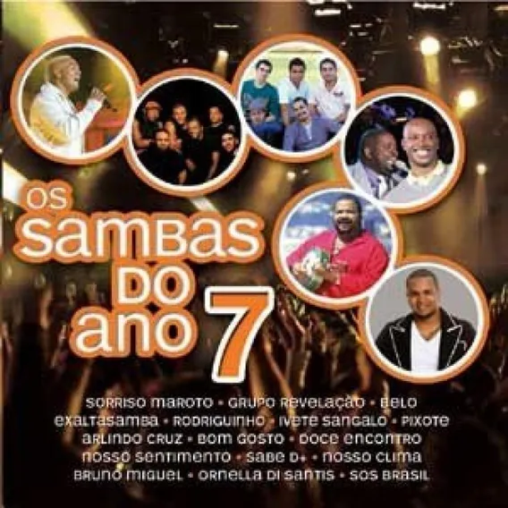 Cd Os Sambas Do Ano 7 - Grupo Revelação/exaltasamba E Outros Foto 1
