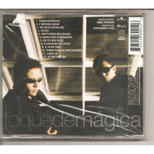 Cd Pedro E Thiago - Toque De Mágica Foto 1