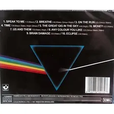 Cd Pink Floyd Dark Side The Moon Foto mini 2