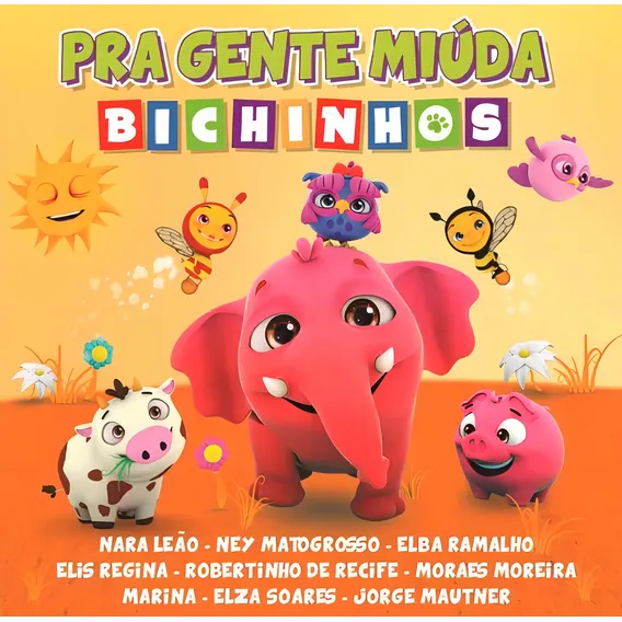 Cd Pra Gente Miúda - Bichinhos Foto 1