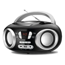 Cd Radio Portatil Mondial Boombox Cd Bivolt Usb Nbx13 Cor Preto 110v/220v Foto mini 1