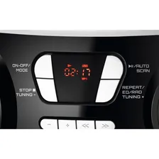 Cd Radio Portatil Mondial Boombox Cd Bivolt Usb Nbx13 Cor Preto 110v/220v Foto mini 3