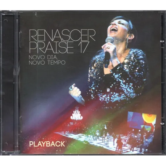 Cd Renascer Praise - Play-back 17 Novo Dia Novo Tempo. Lacr Foto 1