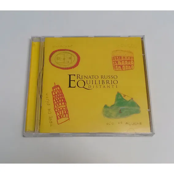 Cd Renato Russo - Equilibrio Distante Musicas Italianas Foto 1