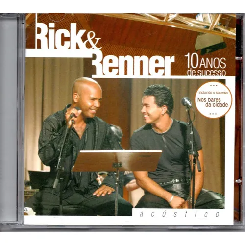 Cd Rick E Renner - 10 Anos De Sucessos Acústico Foto 1