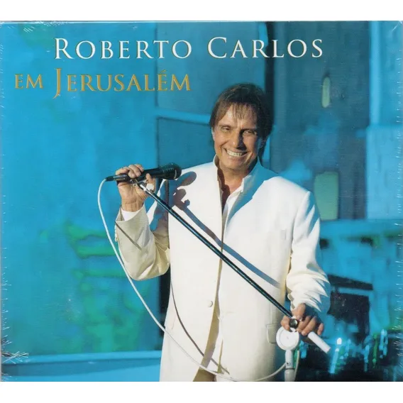 Cd Roberto Carlos Em Jerusalém Duplo Original, Lacrado Foto 1