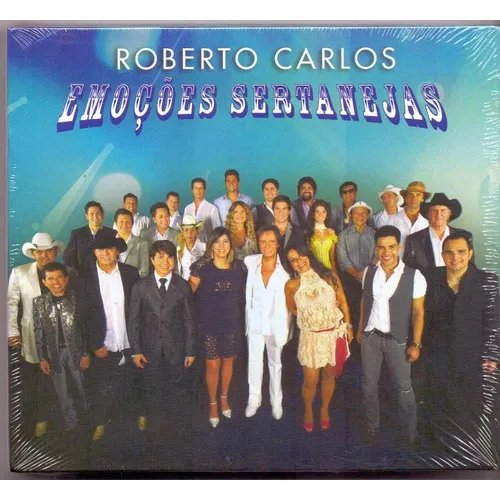 Cd Roberto Carlos Emoções Sertanejas Vol 01 Original,novo Foto 1