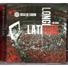 Cd Rosa De Saron Longitude Latitude Ao Vivo Lacrado Foto mini 1