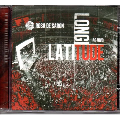 Cd Rosa De Saron Longitude Latitude Ao Vivo Lacrado Foto 1