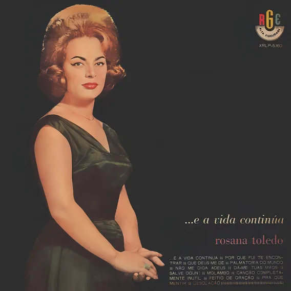 Cd - Rosana Toledo - ..e A Vida Continua Foto 1