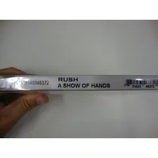 Cd - Rush - Show Of Hands - Importado, Lacrado Foto mini 4