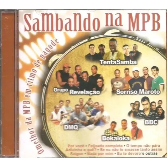 Cd Sambando Na Mpb O Melhor Da Mpb Em Ritmo De Pagode Versão Do Álbum Estandar Foto 1
