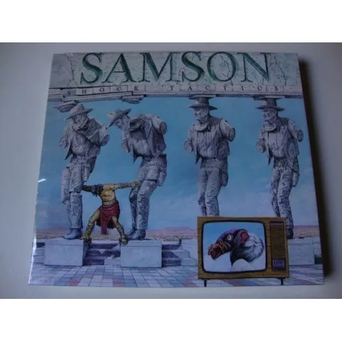 Cd Samson Shock Tactics Com Bruce Dickinson Slipcase Foto 1