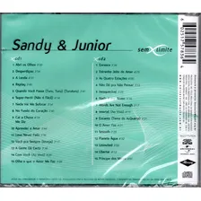 Cd Sandy E Junior Sem Limite 2 Cds 30 Sucessos Lacrado Foto mini  2