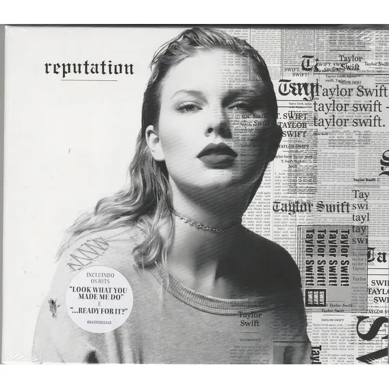 Cd Taylor Swift Reputation 2017 Lacrado Original Em Estoque Foto 1