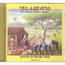 Cd Teo Azevedo -50 Anos Cultura Cantos Do Brasil Puro (novo) Foto mini 1